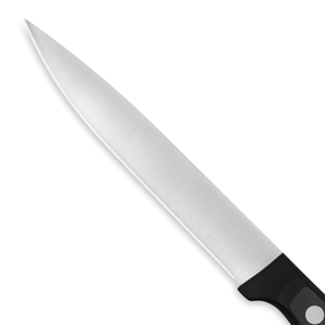Couteau utilitaire professionnel de 4,5 pouces avec manche à triple rivet noir, lame en acier inoxydable tranchante pour la cuisine, les fruits, les légumes, la viande - Product Image 5