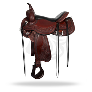 Silla de Montar Western para Salto, Silla de Montar para Equitación, Equipo Ecuestre - Product Image 1