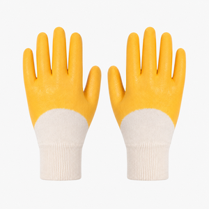 Latex Coated <b>Gloves</b> Crafted With Breathable Materials And Secure Grip For Comfortable Handling Packing Sorting Construction - Product Image 3
