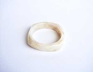 Handmade Marble Resin Bangle Stackable Chunky Geometric Wave Resin Craft Transparent Cuff Bracelet Set Jewelry Wholesale - Product Image 5