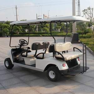 Carrito de Golf Eléctrico de 6 Plazas Todoterreno, Vehículo de Turismo de Primera Calidad, Compre Ahora, Ideal para un Transporte Suave en Campos de Golf - Product Image 2