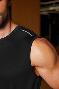 Men's Washed Cotton Tank <b>Top</b> Vintage Sleeveless <b>Vest</b> Shirt Relaxed Fit Casual Streetwear Summer Apparel Wholesale Clothing - Product Image 4