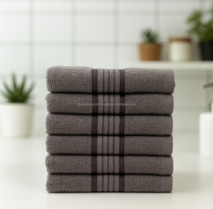 Serviette de toilette 100% coton, douce, absorbante, qualité hôtelière, vente en gros - Product Image 4