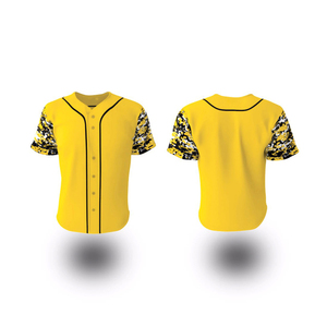 Maillot de softball personnalisé avec numéros d'équipe, 100 % polyester, imprimé par sublimation, manches courtes, col en V, fermeture à enfiler, écologique, XXL - Product Image 6