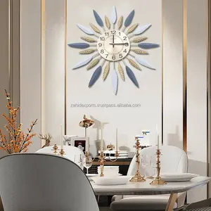 Sculpture murale ronde en métal de luxe minimaliste, style moderne, œuvre d'art pour la décoration de la maison, fabriquée en Inde, Zahid Exports - Product Image 5