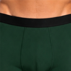 <b>Men</b> <b>Compression</b> <b>Shorts</b> Premium Stretch Breathable SupportMid Waist Embroidered Logo Breathable Spandex Cotton Blend <b>Shorts</b> - Product Image 3