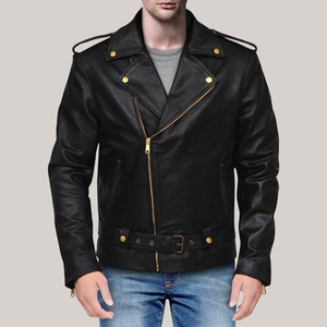 Stylish <b>Leather</b> Winter <b>Jacket</b> for Men Lambskin Genuine <b>Leather</b> Premium Quality Cow Hide <b>Brown</b> Vintage <b>Jacket</b> - Product Image 1