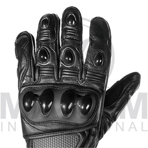 Gants de moto en cuir imperméables pour la protection hivernale, gants de course pour moto, gants de moto en cuir pour la conduite - Product Image 6