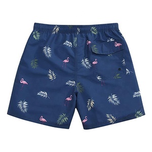 Shorts de plage pour hommes, maillot de bain de haute qualité, personnalisé, impression par sublimation,, en Stock - Product Image 1