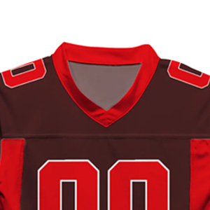 Jersey de Fútbol Americano a Precio de Fábrica, Jersey de Fútbol de Malla de Alta Calidad OEM, Conjunto de Uniforme Popular para Adultos, Jersey de Entrenamiento de Fútbol para Hombre - Product Image 3
