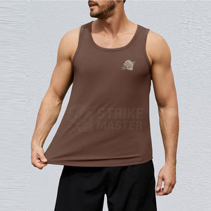 เสื้อกล้ามผู้ชายสำหรับออกกำลังกายและสวมใส่ลำลอง คุณภาพสูง ระบายอากาศได้ดี ผลิตจากผ้าฝ้ายถัก เหมาะสำหรับแฟชั่นฤดูร้อนและสวมใส่สบายทุกวัน - Product Image 4