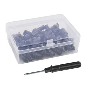 Kit Riparazione Pneumatici Fai-da-te 60 Pezzi, Toppa per Pneumatici Piatti per Auto, Camion, Moto, Uso Domestico, Materiale Acciaio e Metallo - Product Image 4