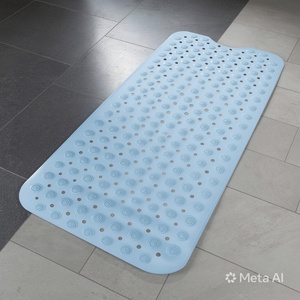 Tapis de bain antidérapant pour hôtel, tapis de douche en caoutchouc souple pour salles de bain, hôtels, complexes hôteliers, chambres d'hôtes et usage hôtelier - Product Image 5