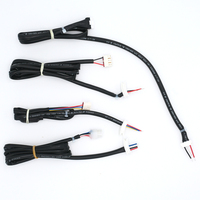 Harnes kabel kustom 2 3 4 5 6-Pin terminal JST SH GH ZH PH XH 1.0 1.25 1.5 2.0 2.54mm Pitch nilon PBT isolasi karet