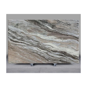 Dalles de marbre brun fantaisie naturel de qualité supérieure pour comptoirs, revêtements de sol, escaliers et applications intérieures - Product Image 4