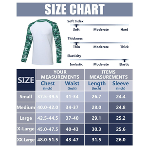 Men UPF 50 Quick Dry Fishing <b>Shirt</b> Long Sleeve <b>Sun</b> Protection Jersey Camo Raglan Pullover for Outdoor Angling - Product Image 5