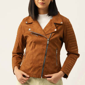 Vestes en cuir pour femmes à prix avantageux, nouvelle collection, veste en cuir personnalisée pour femmes en gros - Product Image 1