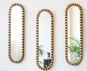 Juego de 3 Espejos de Pared Arqueados – Espejos Decorativos Estrechos para Entrada, Dormitorio y Decoración de Interiores - Product Image 1