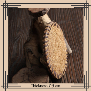 Posavasos de Fibra de Coco Natural Hechos a Mano, Altamente Absorbentes, Redondos, Ecológicos, de 8cm, 10cm, 13cm y 16cm - Product Image 2