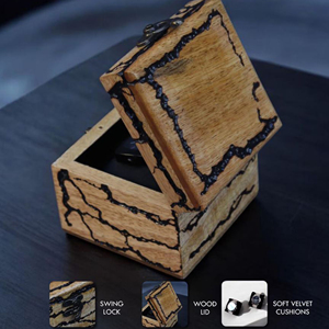 Wooden Watch Organizer <b>Box</b> Wooden Watch Display <b>Box</b> with <b>Large</b> Capacity by AYAANS - Product Image 5