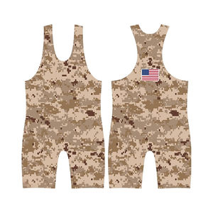 Combinaison de lutte pour hommes, design réversible à compression, idéale pour une utilisation individuelle ou en équipe, ajustement confortable, uniformes de lutte - Product Image 2