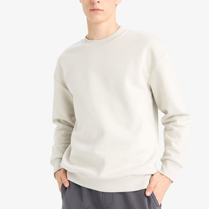 Sweat-shirt à col rond en coton de haute qualité pour hommes, vêtements de rue de haute qualité, impression personnalisée, tissu de sweat-shirt à manches longues - Product Image 4