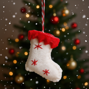 Chaussettes de Noël, chaussures pour bébé, cadeau - Product Image 3