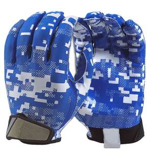 Gants de football américain haut de gamme pour exportateurs – Poignées en néoprène respirantes, légères, anti-humidité, avec sangle de poignet réglable - Product Image 6