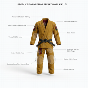 Uniforme de Jiu Jitsu Brasileño al por Mayor, Kimono de Artes Marciales Ligero y Duradero para Hombres, Mujeres y Niños, con Logotipo Personalizado para Competencia - Product Image 2