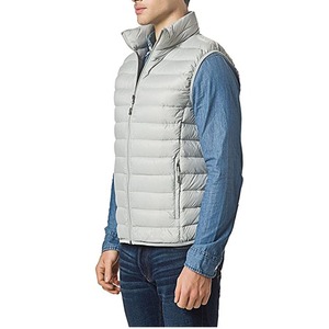 Wholesale New Design Male's Puffer Sleeveless Vest Men Outerwear Custom Logo Sleeveless Puffer Vest Puffer Sleeveless - Product Image 6