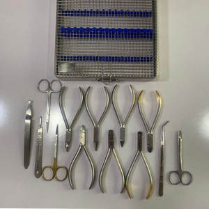 Kit de Instrumentos Dentales de Ortodoncia Premium, Alicates de Acero Inoxidable Autoclavables, Juego de Cortadores Distales para Odontología Alemana - Product Image 6