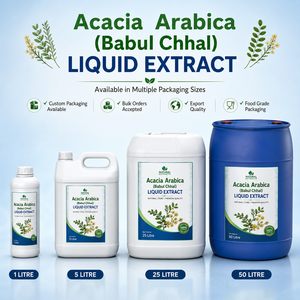 Extractos Naturales de Acacia Arabica, Extracto Líquido, 1, 5, 25, 50 Litros, Suplemento Herbal para el Apoyo Inmunológico - Product Image 1
