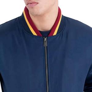Blouson bomber personnalisable grande taille pour homme, blouson bomber homme de haute qualité, logo personnalisé, respirant, streetwear décontracté - Product Image 2