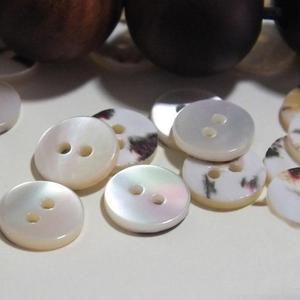 Factory High Quality Eco-Friendly 2 Hole Black Horn <b>Buttons</b> Acrylic Sequin Decorative <b>Buttons</b> Custom Logo Plated <b>Buttons</b> Wholesa - Product Image 2