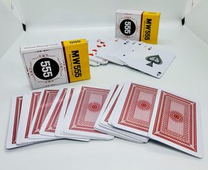 Juego de cartas mágicas Magic Trick MW 555, juego de 2 cartas de póquer rojas con marca de espía, fácil identificación de las cartas desde el reverso - Product Image 3