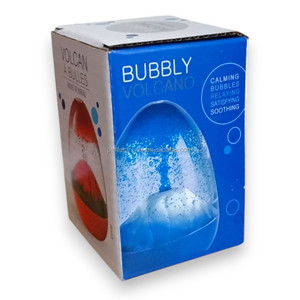 6.2x9cm Volcano Design <b>Acrylic</b> Plastic <b>Liquid</b> Timer-Blue/Red Durable Home Decor & Souvenir - Product Image 3