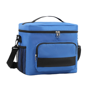 กระเป๋าปิคนิคทรงสี่เหลี่ยมขนาดใหญ่ขายดีข้ามประเทศ กล่องอาหารกลางวันแบบหุ้มฉนวนอะลูมิเนียมฟอยล์แบบเรียบง่าย กระเป๋าเก็บความเย็นแบบหนา - Product Image 1