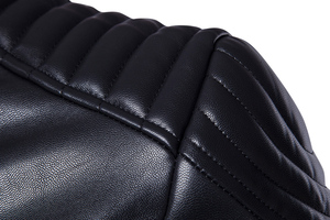 Blouson de moto en cuir véritable pour homme, style motard professionnel, manches longues, vente chaude - Product Image 5