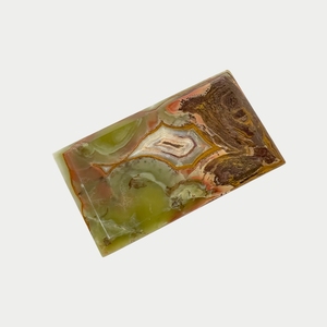 Plateau rectangulaire en onyx vert multi-vert, plateau de service décoratif en pierre naturelle, plateau en onyx de luxe fait main, fournisseur en gros - Product Image 5