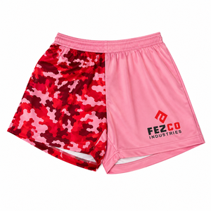 Pantalones Cortos Deportivos de Poliéster Sólido de Dos Tonos con Logotipo Personalizado Directo de Fábrica, Antibacterianos, Transpirables, Resistentes al Viento y de Alta Elasticidad - Product Image 2