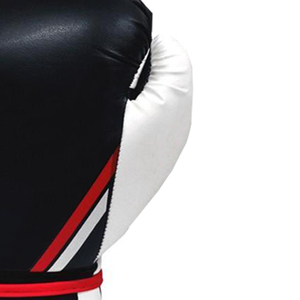 Guantes de Boxeo de Cuero Genuino, Marca Privada, Guantes de Boxeo Personalizados, Ropa de Entrenamiento, Último Diseño, Guantes de Boxeo para Hombre, Blanco y Negro - Product Image 5