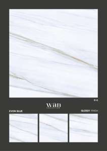 Azulejo de Porcelana Arquitectónico Brillante 600x600mm 60x60cm 24x24, Superficie de Cerámica Pulida, Revestimiento Duradero para Pisos y Paredes Interiores - Product Image 2