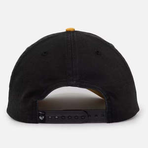 Gorra de Béisbol Negra Personalizada de Dos Tonos, Sin Estructura, de Algodón Lavado, de 6 Paneles, Estilo Dad Hat, con Logotipo Bordado - Product Image 6