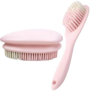 Set di 2 Spazzole Morbide per Pulizia e Rimozione Macchie su Vestiti, Tappeti e Tessuti, Spazzola per Bucato - Product Image 1