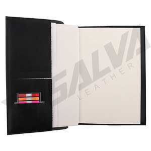 Daybook Jame Book Printing Bookbinding Hardcover Custom PU Cover <b>Diary</b> Journal Leather Notebook With Ribbon See reviews - Product Image 2
