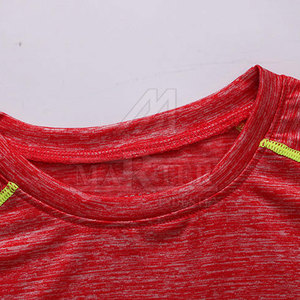 Factory Supply <b>Men</b> Slim Fit <b>Compression</b> <b>Shirts</b> Short Sleeves Comfortable Gym Workout Fitness Training Wear Moisture Wicking - Product Image 5