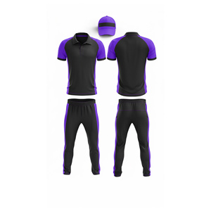Uniforme de Cricket Sublimado Personalizado |   Uniforme Completo de Cricket para Hombres, Mujeres y Jóvenes, Camiseta Polo y Pantalones - Product Image 3