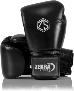 Guantes de Boxeo Profesionales de Cuero para Entrenamiento y Sparring, con Logotipo Personalizado, Cierre de Gancho y Bucle, para Kick Boxing, 8oz-16oz - Product Image 4