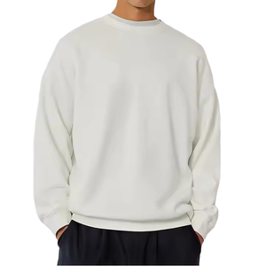 Custom Design Manufacturer High Quality <b>Sweatshirt</b> 100% Cotton Long Sleeve Vintage Men Fashion Heavyweight <b>Sweatshirt</b> - Product Image 1