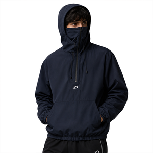 Custom Navy Tactical Hooded Balaclava Windbreaker Pullover Men’s <b>Lightweight</b> Outdoor Utility Men's <b>Jackets</b> OEM Streetwear Bulk - Product Image 1
